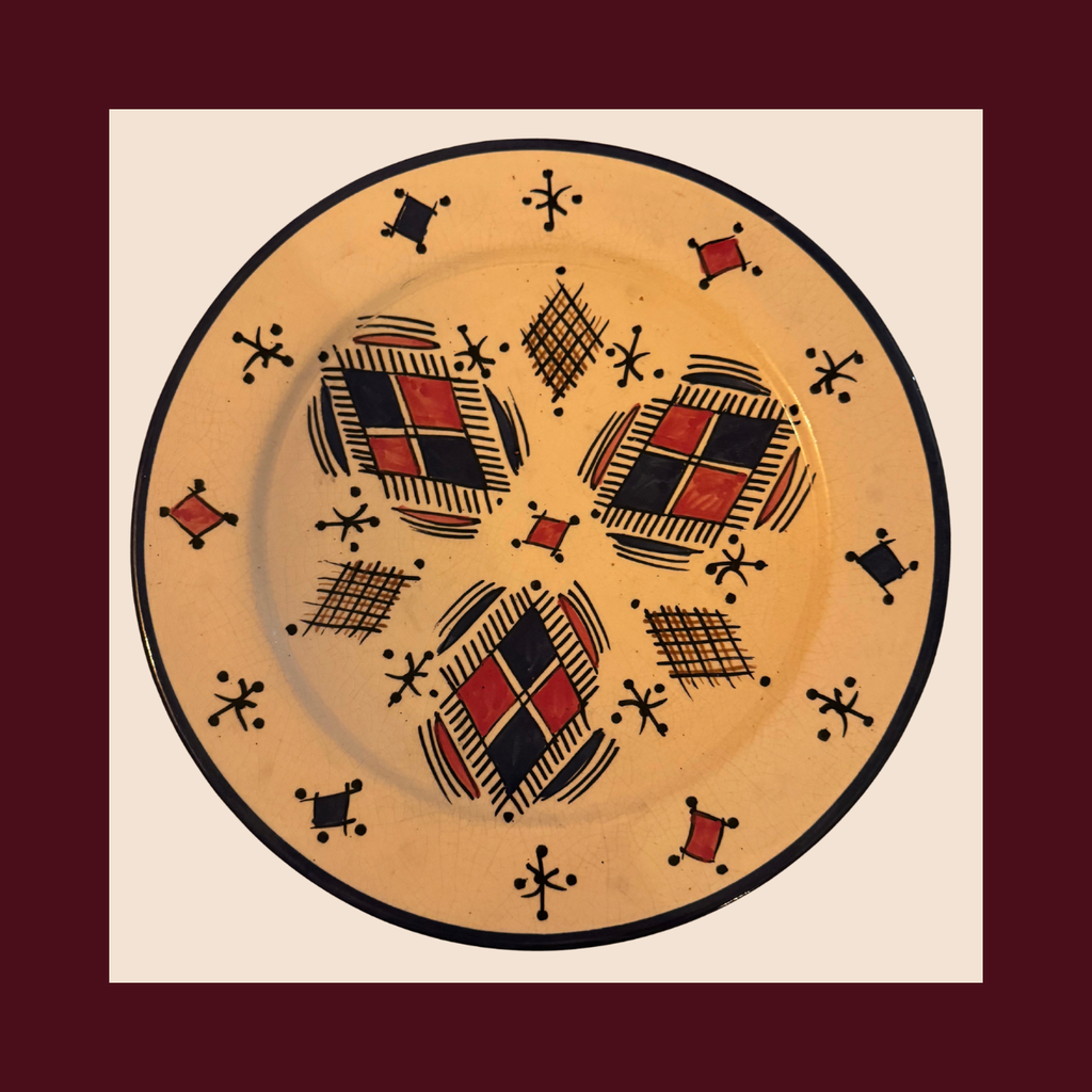 Moroccan Fez plate - MB008